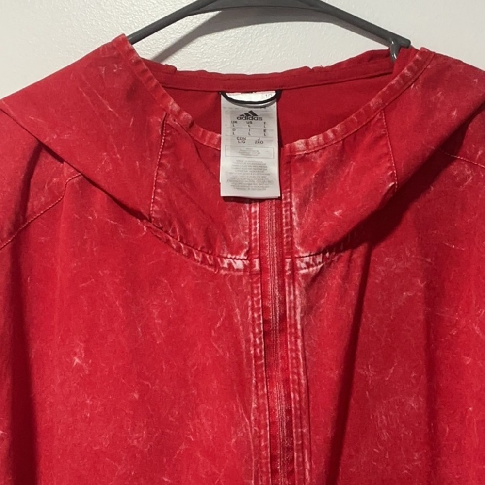adidas Red Performance Jacket - Picture 4 of 5